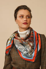 MERIINO WOOL TURTLENECK PULL  ROSE - PULLS - SCAPA FASHION - SCAPA OFFICIAL