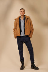 WARM TEDDY COAT LIVANA - COATS - SCAPA FASHION - SCAPA OFFICIAL