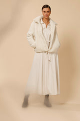 WARM TEDDY COAT LIVANA - COATS - SCAPA FASHION - SCAPA OFFICIAL