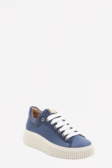 SNEAKER MIXED LEATHER AND SOFT SUEDE - SHOES - SCAPA FASHION - SCAPA OFFICIAL