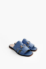 LEATHER SANDALS WITH FRINGE - SHOES - SCAPA FASHION - SCAPA OFFICIAL