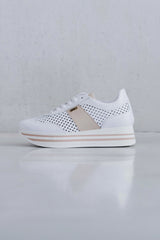 PUNCTURED SNEAKER - SHOES - SCAPA FASHION - SCAPA OFFICIAL