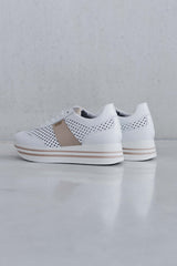 PUNCTURED SNEAKER - SHOES - SCAPA FASHION - SCAPA OFFICIAL