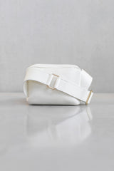 LEATHER CROSS BODY PUMA - OFF WHITE/IVORY/CHOCOLATE - BAGS - SCAPA FASHION - SCAPA OFFICIAL