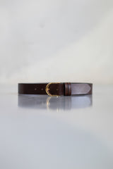 LEATHER BELT TORI - NAY/CHOCOLATE/CAMEL - ACCESSOIRES - SCAPA FASHION - SCAPA OFFICIAL
