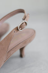 SUEDE SLINGBACK PUMP FANY - SAND - SHOES - SCAPA FASHION - SCAPA OFFICIAL