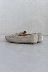 SUEDE MOCCASIN - COGNAC & SAND - SHOES - SCAPA FASHION - SCAPA OFFICIAL