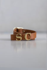 Trevor leather bracelet - Navy - ACCESSOIRES - SCAPA FASHION - SCAPA OFFICIAL