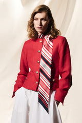 ITALIAN LINEN JACKET FIONA - JACKETS - SCAPA FASHION - SCAPA OFFICIAL