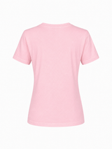 COTTON V-NECK T-SHIRT GITTE - NAVY/LILAC/LIGHT BLUE/LIGHT PINK/BLUE/SOFT RED