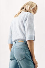STRAIGTH LEG TROUSER JEANS WINSTER - DARK JEANS BLUE - TROUSERS - SCAPA FASHION - SCAPA OFFICIAL