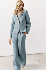 TAILORED PINSTRIPE BLAZER BOSTON - DENIM BLUE - JACKETS - SCAPA FASHION - SCAPA OFFICIAL