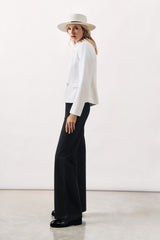 COMFORT STRETCH JACKET BEIRUT - OFF WHITE AND LIGHT BLUE - JACKETS - SCAPA FASHION - SCAPA OFFICIAL