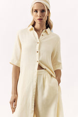 WIDE-LEG LINEN TROUSER MAURIEN - 7 COLOURS - TROUSERS - SCAPA FASHION - SCAPA OFFICIAL