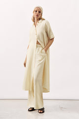 WIDE-LEG LINEN TROUSER MAURIEN - 7 COLOURS - TROUSERS - SCAPA FASHION - SCAPA OFFICIAL