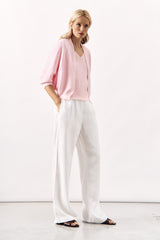 WIDE-LEG LINEN TROUSER MAURIEN - 7 COLOURS - TROUSERS - SCAPA FASHION - SCAPA OFFICIAL