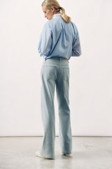 STRAIGHT-LEG TROUSER WINSTER - DENIM - TROUSERS - SCAPA FASHION - SCAPA OFFICIAL