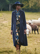 VIRGIN WOOL SINGLE-BREASTED COAT CHARLOTTE BIS - COATS - SCAPA FASHION - SCAPA OFFICIAL