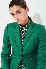 GEOMETRIC SILK SHIRT NATALIE - SHIRTS - SCAPA FASHION - SCAPA OFFICIAL