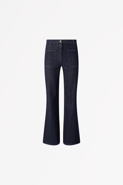 WASHED DENIM TROUSERS WINSTER TRIS