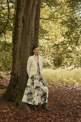 FINE ITALIAN SILK FLORAL PRINT DRESS CHARLIE - DRESSES - SCAPA FASHION - SCAPA OFFICIAL