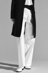 COTTON POPLIN TROUSER BEVERLY - TROUSERS - SCAPA FASHION - SCAPA OFFICIAL