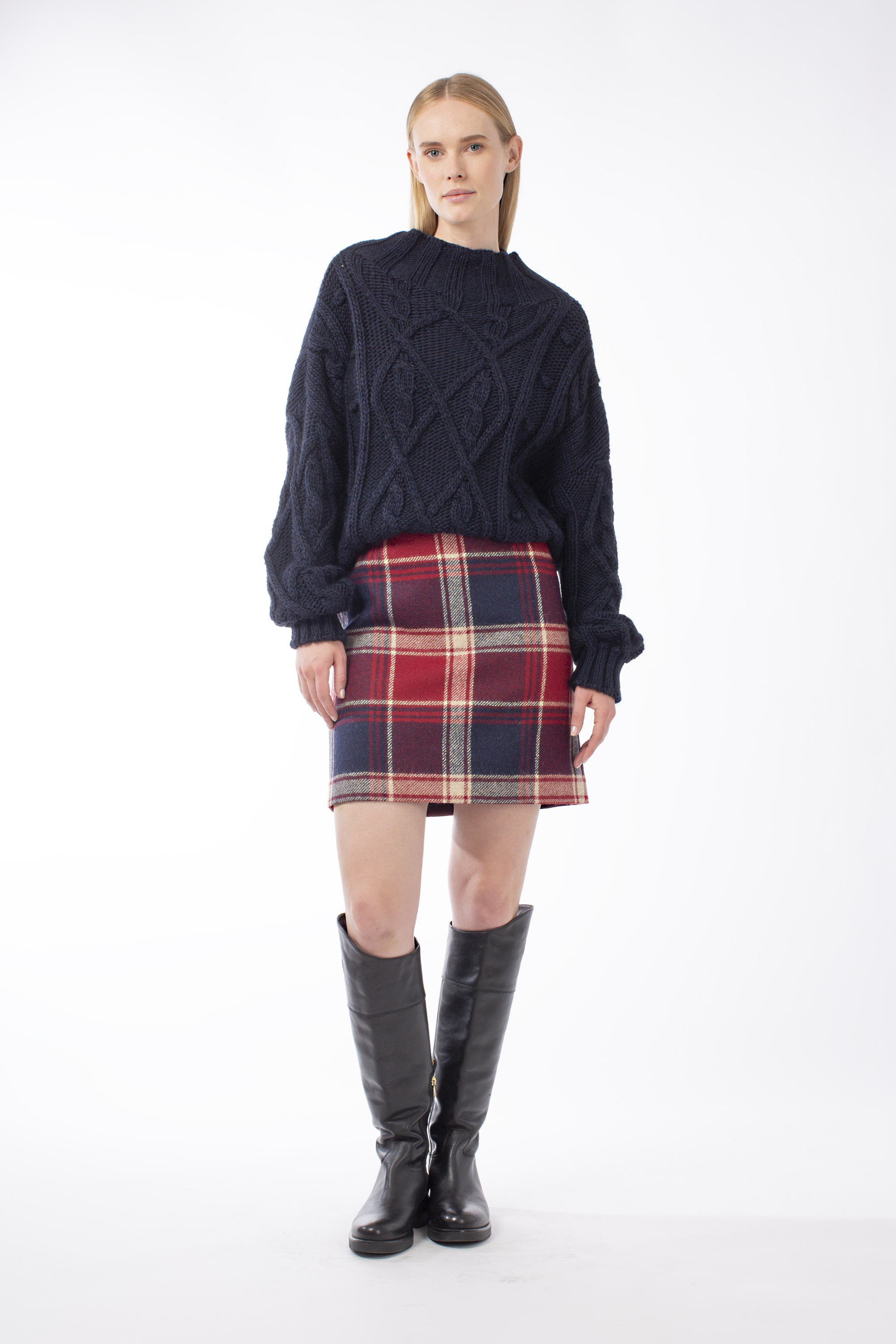 【メーカー直送】 | LISA SKIRT WOOL VIRGIN SCAPA SKIRTS | OFFICIAL スカート