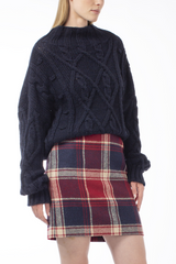 VIRGIN WOOL SKIRT LISA - SKIRTS - SCAPA FASHION - SCAPA OFFICIAL