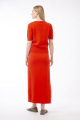 MERINO WOOL PENCIL-STYLE SKIRT BENEDICT - SKIRTS - SCAPA FASHION - SCAPA OFFICIAL