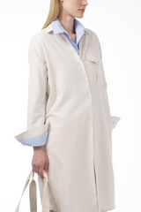 SHIRT DRESS ISPHAR LONG SLEEVES - SHIRTS - SCAPA FASHION - SCAPA OFFICIAL