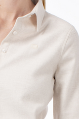 SHIRT ISPER LONG SLEEVES WHITE - SHIRTS - SCAPA FASHION - SCAPA OFFICIAL