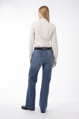 SHIRT ISPER LONG SLEEVES WHITE - SHIRTS - SCAPA FASHION - SCAPA OFFICIAL