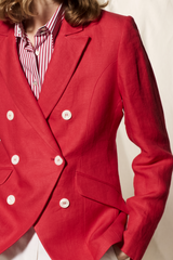 ITALIAN LINEN JACKET LUNDI - JACKETS - SCAPA FASHION - SCAPA OFFICIAL