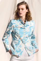 FLORAL PRINT JACKET HYLTON - JACKETS - SCAPA FASHION - SCAPA OFFICIAL