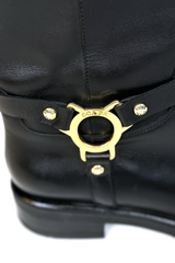 Leather short boot Simone - SHOES - SCAPA FASHION - SCAPA OFFICIAL