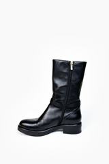 Leather short boot Simone - SHOES - SCAPA FASHION - SCAPA OFFICIAL