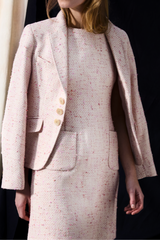 COTTON BLEND BOUCLÉ JACKET ADELINE - JACKETS - SCAPA FASHION - SCAPA OFFICIAL