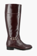 KNEE-HIGH LEATHER BOOTS - SHOES - SCAPA FASHION - SCAPA OFFICIAL