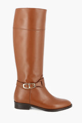 KNEE-HIGH LEATHER BOOTS - SHOES - SCAPA FASHION - SCAPA OFFICIAL