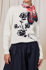 COMBED COTTON JUMPER ROSA - PULLS - SCAPA FASHION - SCAPA OFFICIAL