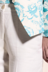 ITALIAN LINEN TROUSER JENNICE - TROUSERS - SCAPA FASHION - SCAPA OFFICIAL