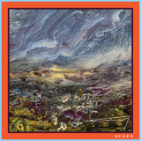 DOOS NILSEX2 RED SHAWL 90X90 - ACCESSOIRES - SCAPA FASHION - SCAPA OFFICIAL