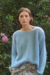 MOHAIR RELAXED FIT PULL GENNY