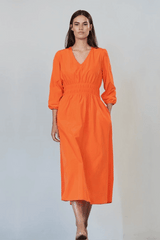 TAFFETA DRESS CELINE - DRESSES - SCAPA FASHION - SCAPA OFFICIAL