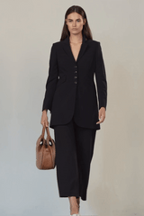 VIRGIN WOOL WIDE LEG TROUSER CASSY - TROUSERS - SCAPA FASHION - SCAPA OFFICIAL