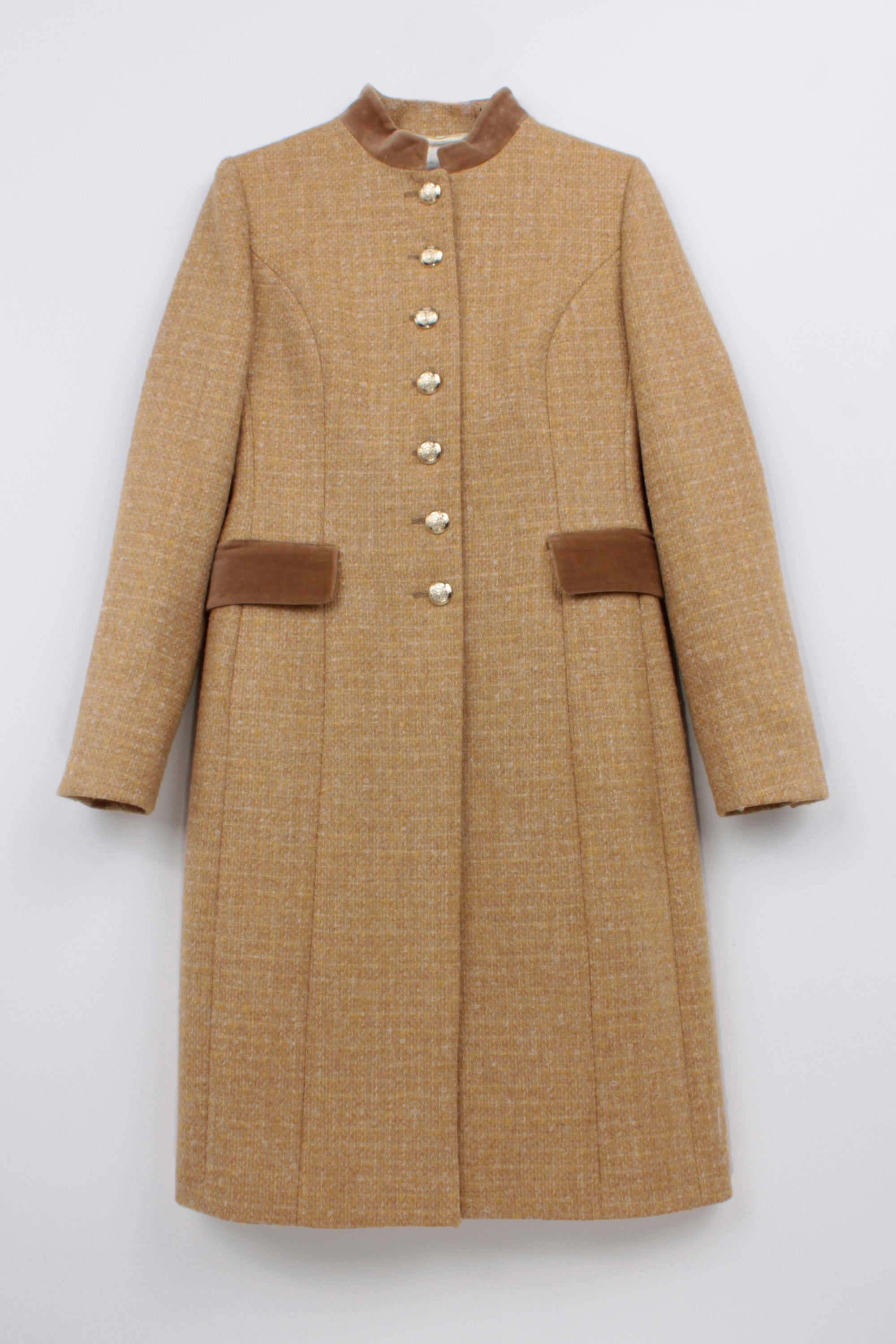 MOHAIR BLEND WOOL COAT BROOKE SCAPA OFFICIAL COATS