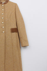 MOHAIR BLEND WOOL COAT BROOKE - COATS - SCAPA FASHION - SCAPA OFFICIAL