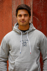 COTTON UNISEX HOODED SWEATSHIRT - - SCAPA FASHION - SCAPA OFFICIAL