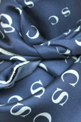 MONOGRAM SILK SHAWL DYLAN - ACCESSOIRES - SCAPA FASHION - SCAPA OFFICIAL