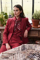 VIRGIN WOOL TROUSER CHILTON - TROUSERS - SCAPA FASHION - SCAPA OFFICIAL